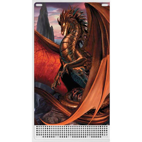 Coppervein Dragon by Ruth Thompson Xbox Series S Skins